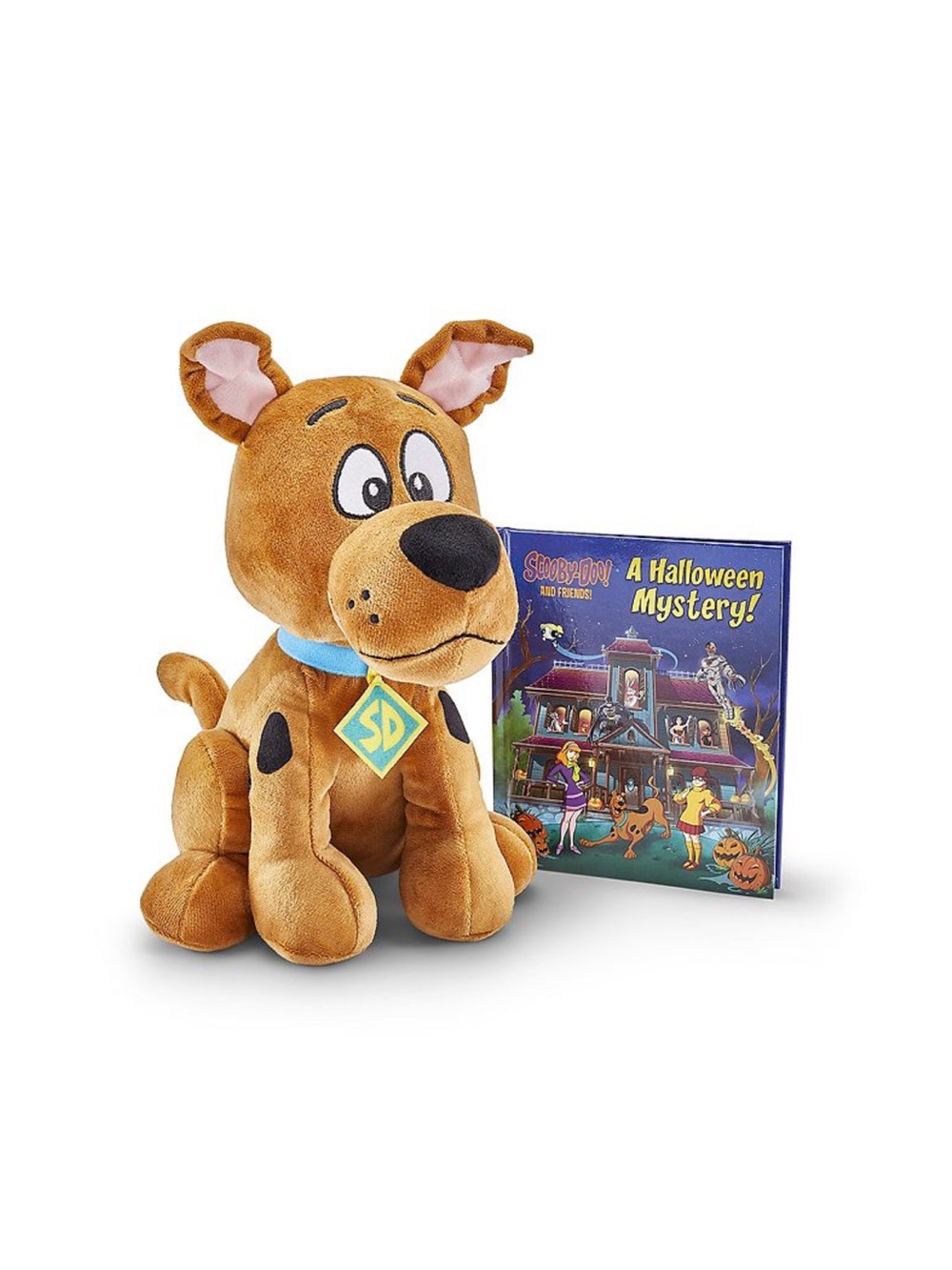 Kohls Care Scooby Doo Plush Toy with Storybook - Brown